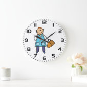 小児科医 ラージ壁時計 (ホーム)