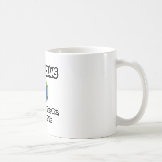 小児科医…世界をよりよい場所にする コーヒーマグカップ (右)