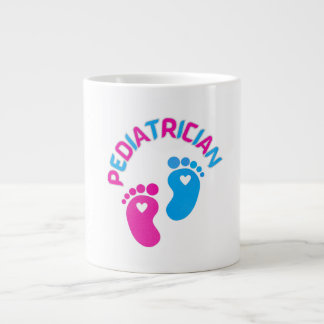 小児科医、小児科医、小児科医、 ジャンボコーヒーマグカップ