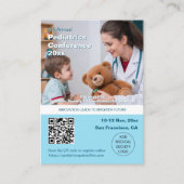 小児科小児医師医学会 名刺 (正面)