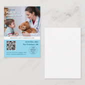 小児科小児医師医学会 名刺 (正面/裏面)
