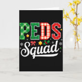 小児科看護師の面白いチーム Pediatric Nursing Funny 小児科看護師 カード (黄色い花)