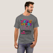 小児科看護師を目指す看護学生へのプレゼント Tシャツ (正面フル)