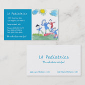 小児科 名刺 (正面/裏面)