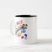 小児科 – 小児小児科の贈答品 ツートーンマグカップ (正面左)