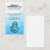 小児科 |母の子ロゴ |医療 名刺 (正面/裏面)