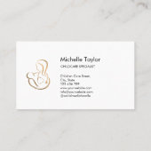 小児聴診器気にナースベビー医 名刺 (裏面)