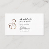 小児聴診器気にナースベビー医 名刺 (裏面)