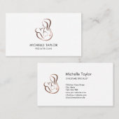 小児聴診器気にナースベビー医 名刺 (正面/裏面)