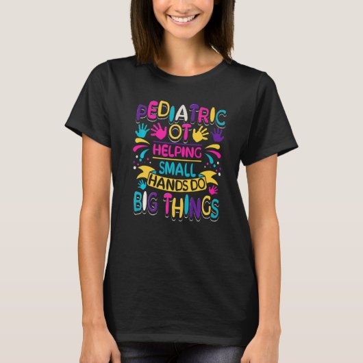 小児職業性セラピーOt Tシャツ (正面)