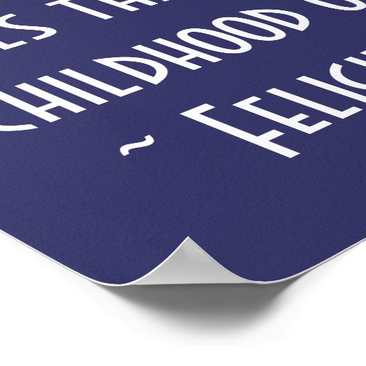 小児肥満の解決策 ポスター (角)