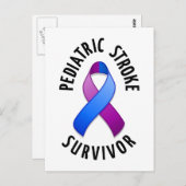 小児脳卒中生存者はがき ポストカード (正面/裏面)