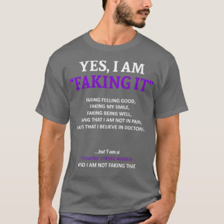 小児脳卒中認識度この中でごまかしている Tシャツ