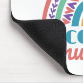 小児腫瘍学ナースレインボー マウスパッド (コーナー)