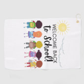 小児記憶 ゴルフタオル (横)