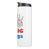 小児OT救済の小手が大きなことをする タンブラー (回転右)