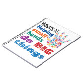 小児OT救済の小手が大きなことをする ノートブック (左側)