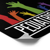 小児OT職業セラピストOTギフト ポスター (角)