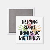 小児OT職業セラピストOTギフト マグネット (正面/裏面)