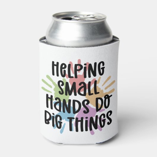 小児OT職業セラピストOTギフト 缶クーラー (缶正面)