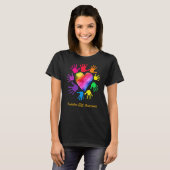 小児SLE認識度ハンズ小児SLE Tシャツ (正面フル)