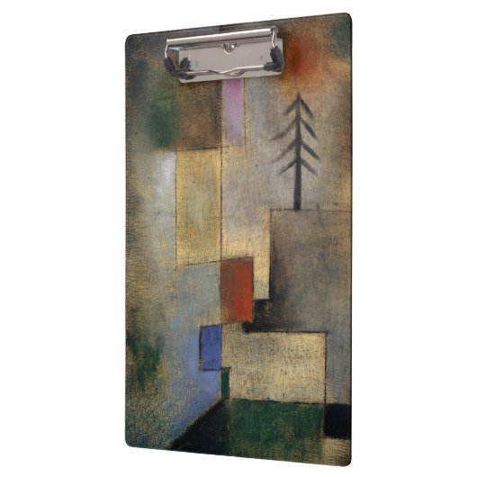 小写真のモミの木by Paul Klee クリップボード (左)
