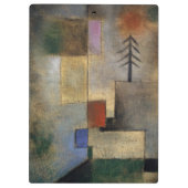 小写真のモミの木by Paul Klee クリップボード (裏面)