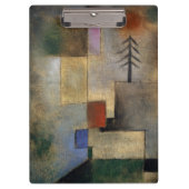 小写真のモミの木by Paul Klee クリップボード (正面)
