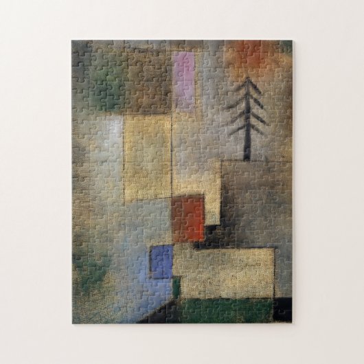小写真モミの木， 1922年Paul Klee ジグソーパズル (縦)