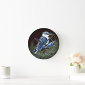 小冠 ラウンド壁時計 (ホーム)