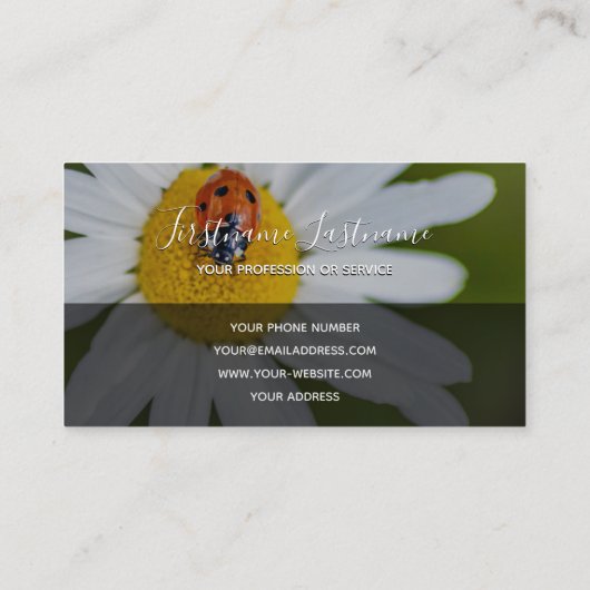 小前向きやる気を起こさせる引用文 名刺 (裏面)