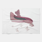 小剣の靴の芸術の台所タオル キッチンタオル (横)