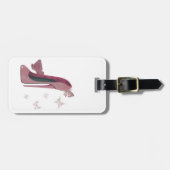 小剣の靴の芸術の荷物のラベル ラゲッジタグ (正面横)