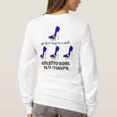 小剣ボールニューヨークはティーをむしゃむしゃ食べます Tシャツ (裏面)