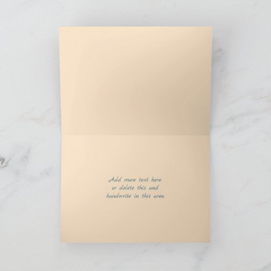 小包にたくさんの愛 カード (内部)