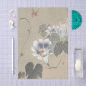 小原古邨によるヒルガオの2匹の昆虫 薄葉紙 (クラフト)