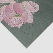 小原古邨による蓮の花 薄葉紙 (詳細)