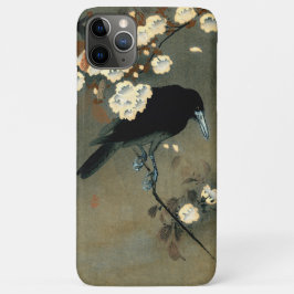 小原古邨による「Crow & Blossom」(1910年) iPhone 11 Pro Maxケース