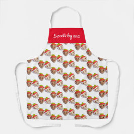 小口イチゴ菓子店 エプロン