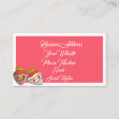 小口イチゴ菓子店 名刺 (裏面)