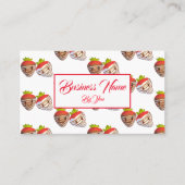 小口イチゴ菓子店 名刺 (正面)