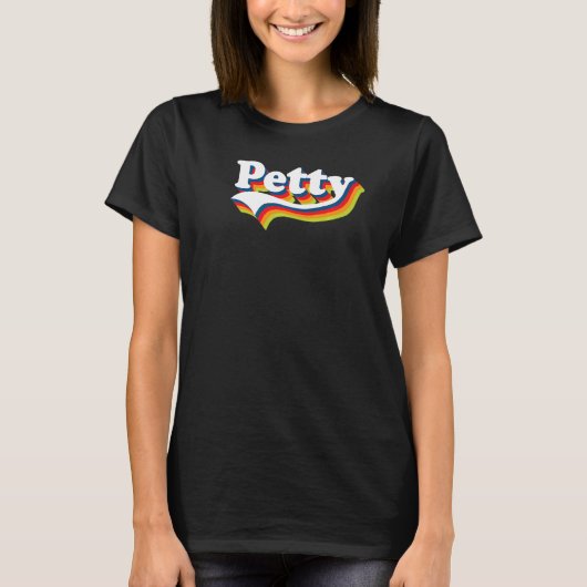 小口レトロ60sと70s皮肉インスパイア的引用文 tシャツ (正面)