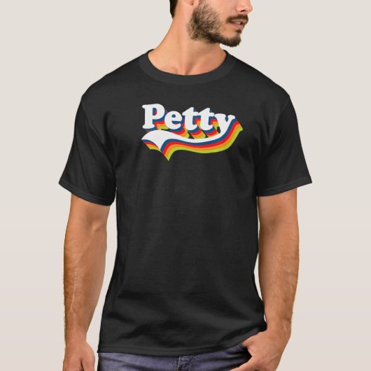 小口レトロ60sと70s皮肉インスパイア的引用文 tシャツ (正面)