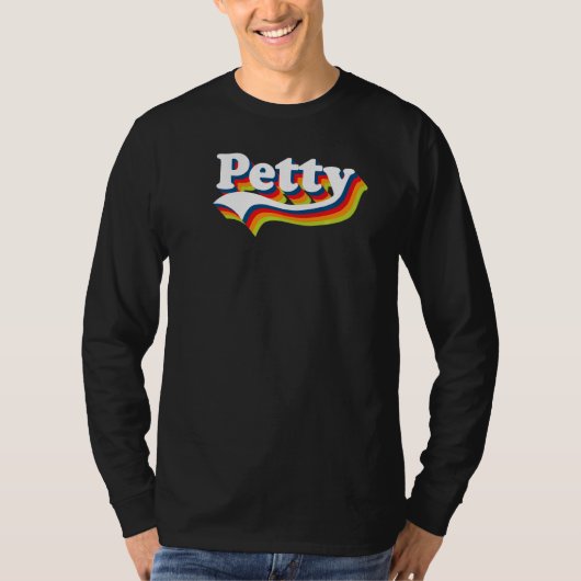 小口レトロ60sと70s皮肉インスパイア的引用文 tシャツ (正面)