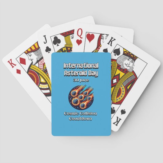 小国際的惑星の日。6月30 トランプ (裏面)