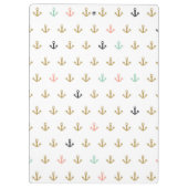 小型いかりパターン クリップボード (裏面)