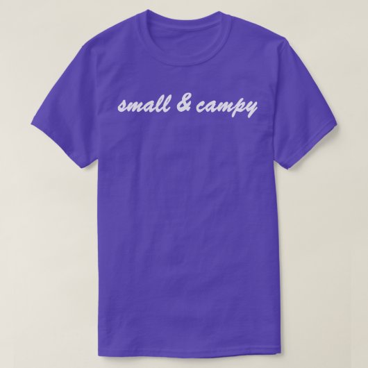 小型およびキャンピープライド Tシャツ (デザイン正面)