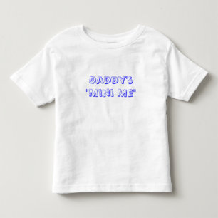 小型お父さん私 トドラーTシャツ