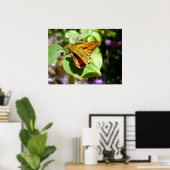 小型かつお蝶ポスター ポスター (ホームオフィス)