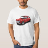 小型たる製造人のクラシックなヴィンテージの自動車1969年"小型カリフォルニア Tシャツ (正面)